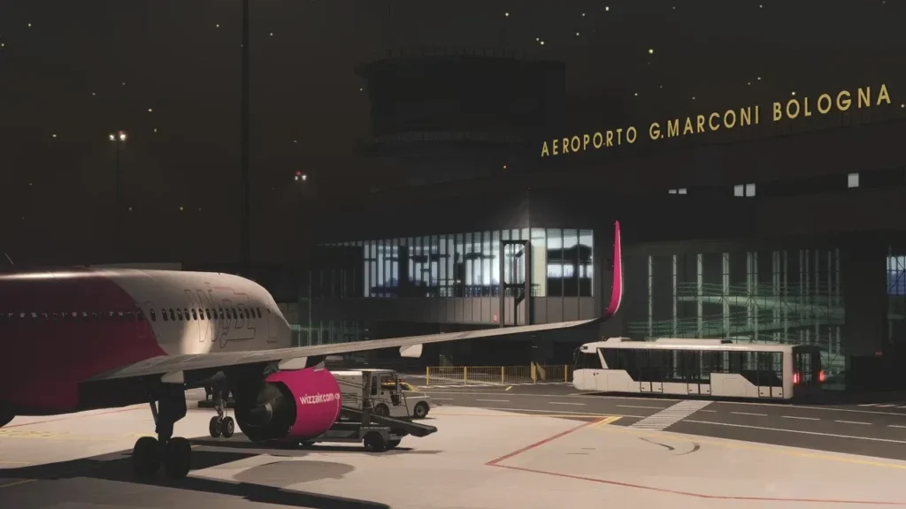 AirportSim: Bologna Airport