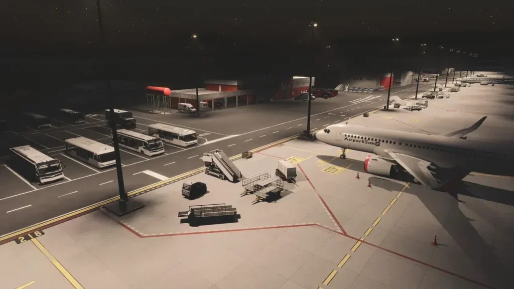AirportSim: Bologna Airport