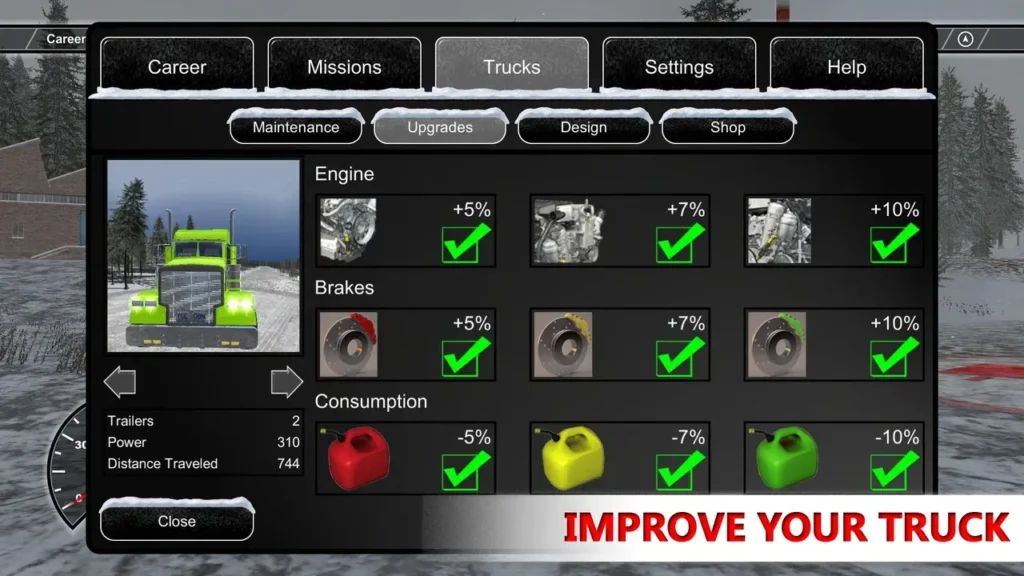 Arctic Trucker Simulator