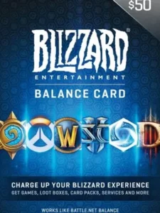 BLIZZARD BATTLE.net 50 USD