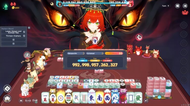 Demonic Mahjong – screenshot ze hry