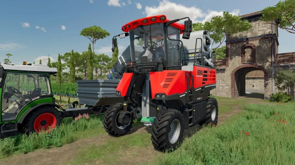Farming Simulator 22: ERO Grapeliner Series 7000