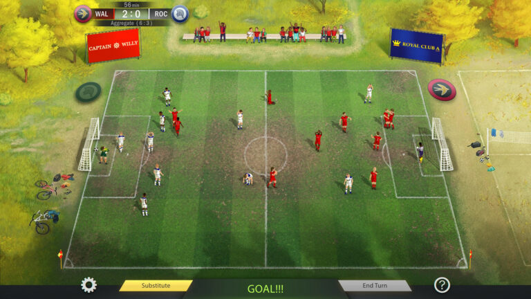 Football, Tactics & Glory – screenshot ze hry