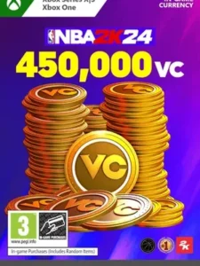 NBA 2K24 450,000 VC