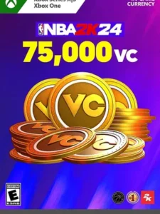 NBA 2K24 75,000 VC