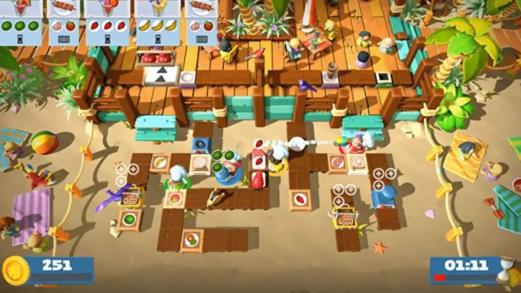 Overcooked! 2: Surf 'n' Turf