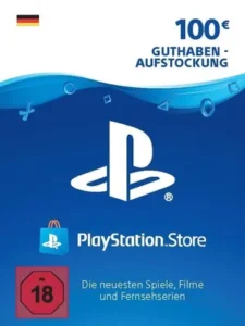 PlayStation Network Card 100 EUR (DE) PSN GERMANY