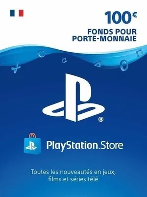 PlayStation Network Card 100 EUR (FR) PSN FRANCE