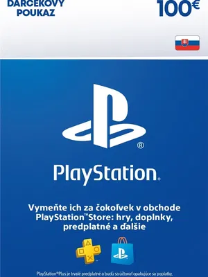 PlayStation Network Card 100 EUR (SK) PSN SLOVAKIA