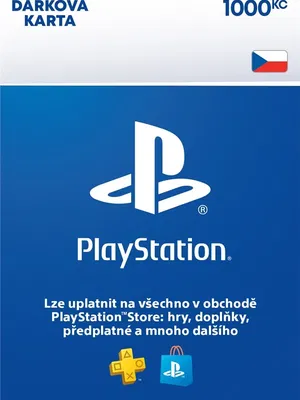 PlayStation Network Card 1000 CZK (CZ) PSN CZECH REPUBLIC