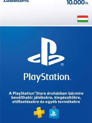 PlayStation Network Card 10000 HUF (HU) PSN HUNGARY