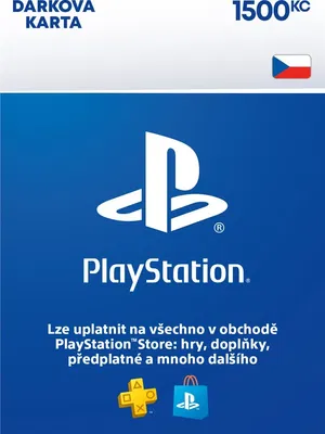 PlayStation Network Card 1500 CZK (CZ) PSN CZECH REPUBLIC
