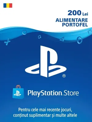 PlayStation Network Card 200 RON (RO) PSN ROMANIA