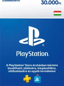 PlayStation Network Card 30000 HUF (HU) PSN HUNGARY