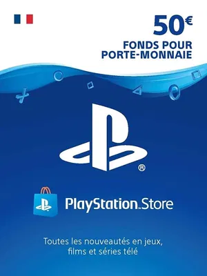 PlayStation Network Card 50 EUR (FR) PSN FRANCE