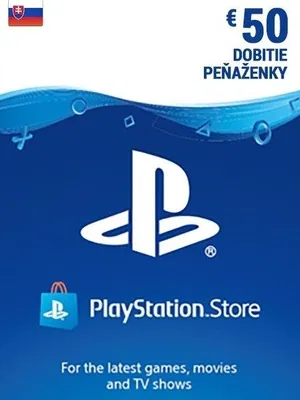 PlayStation Network Card 50 EUR  (SK) PSN SLOVAKIA