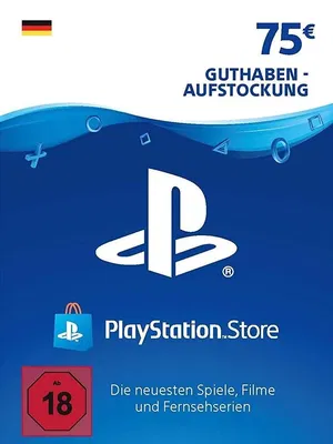 PlayStation Network Card 75 EUR (DE) PSN GERMANY