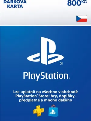 PlayStation Network Card 800 CZK (CZ) PSN CZECH REPUBLIC