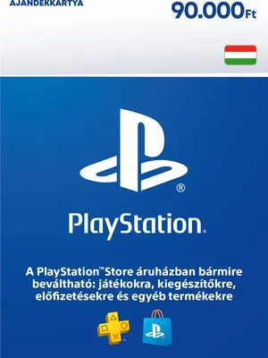 PlayStation Network Card 90000 HUF (HU) PSN HUNGARY