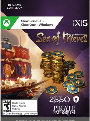 Sea of Thieves Captain’s Ancient Coin Pack – 2550 Coins