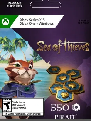 Sea of Thieves Castaway’s Ancient Coin Pack – 550 Coins