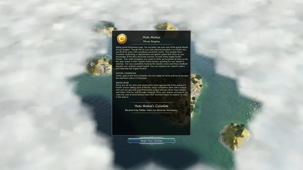 Sid Meier's Civilization V: Civ and Scenario Pack - Polynesia