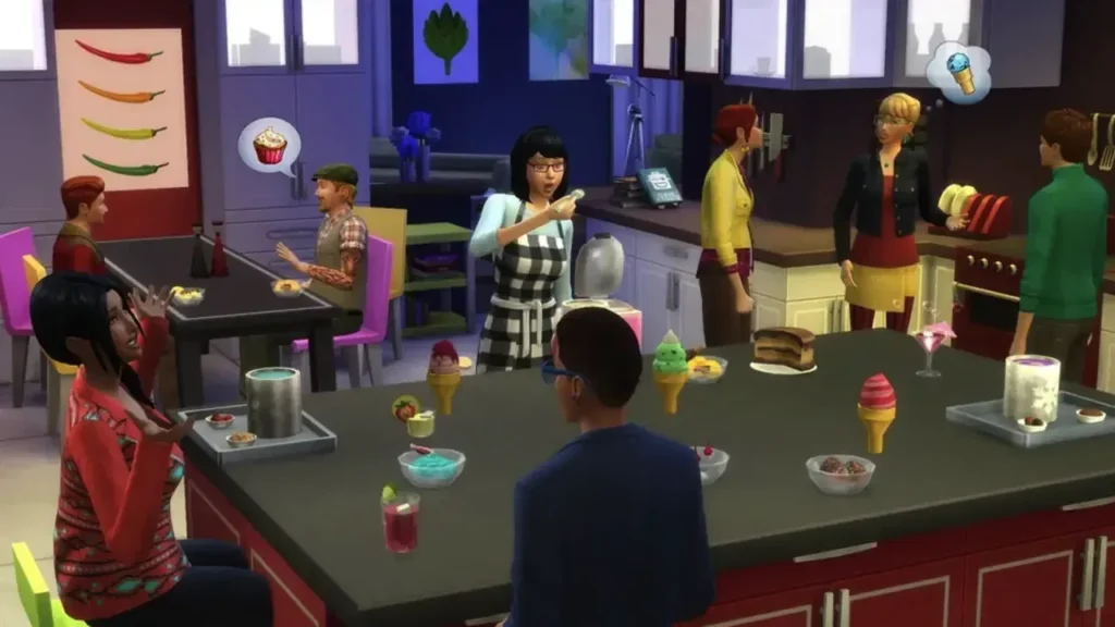 The Sims 4: Cool Kitchen Stuff