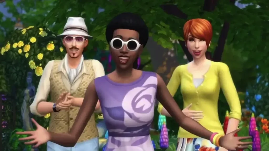 The Sims 4: Romantic Garden Stuff