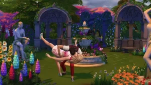 The Sims 4: Romantic Garden Stuff