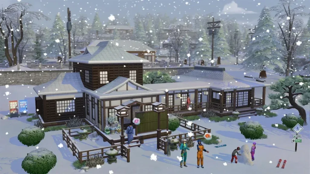 The Sims 4: Snowy Escape