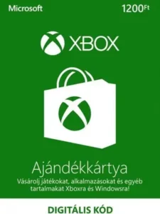 XBOX LIVE GIFT CARD 1200 HUF