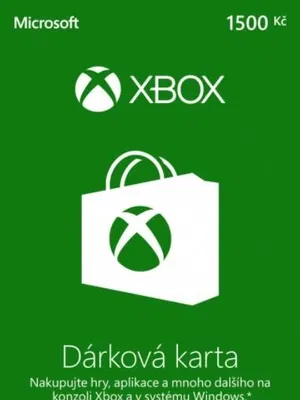Xbox Live Gift Card 1500 CZK