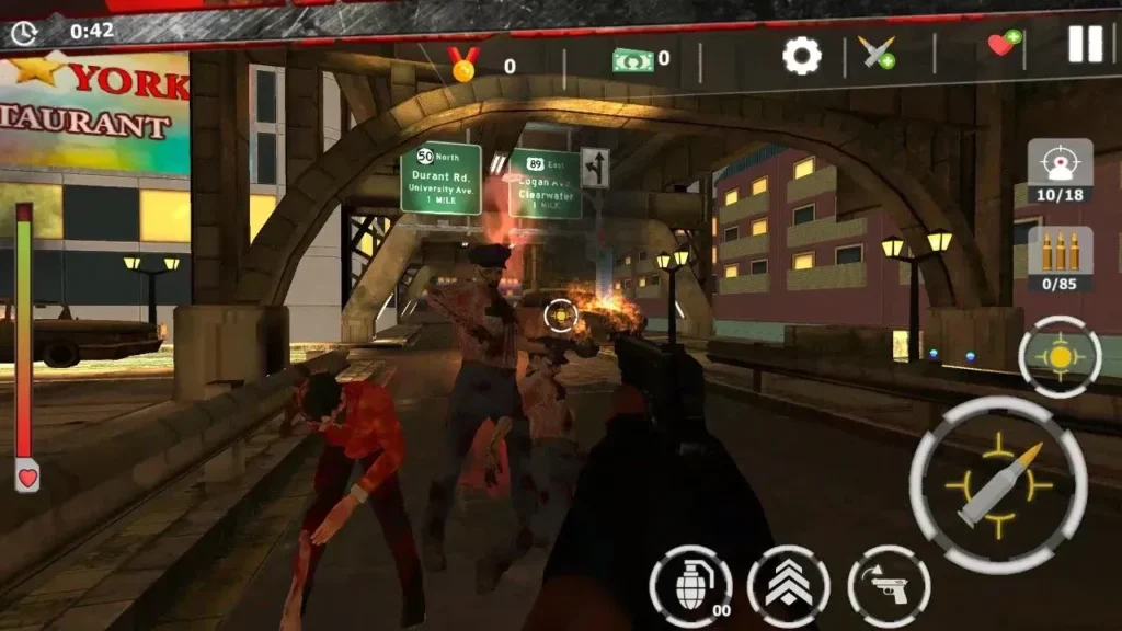 Zombie Survivor: Undead City Attack