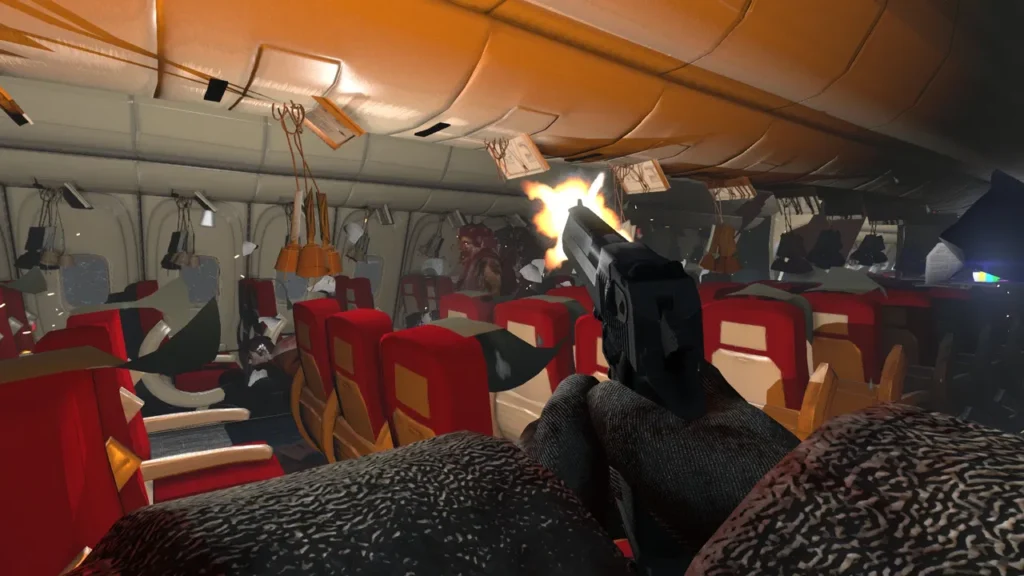 Zombies on a Plane - Santa