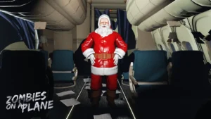 Zombies on a Plane - Santa