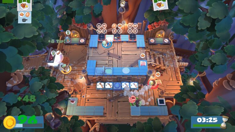 Overcooked! 2 – Campfire Cook Off – screenshot ze hry