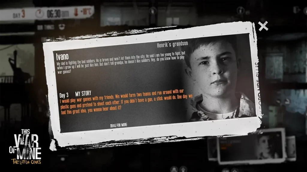 This War of Mine: The Little Ones
