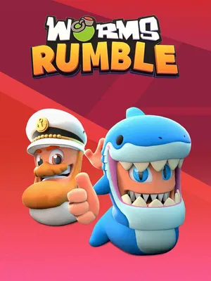 Worms Rumble - Captain & Shark Double Pack