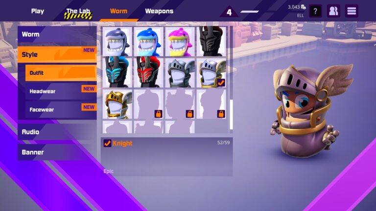 Worms Rumble – Honor & Death Pack – screenshot ze hry