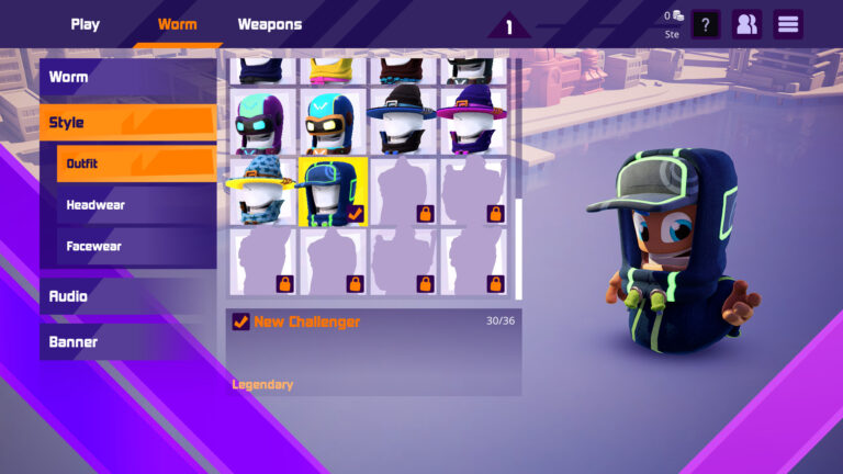 Worms Rumble – New Challengers Pack – screenshot ze hry