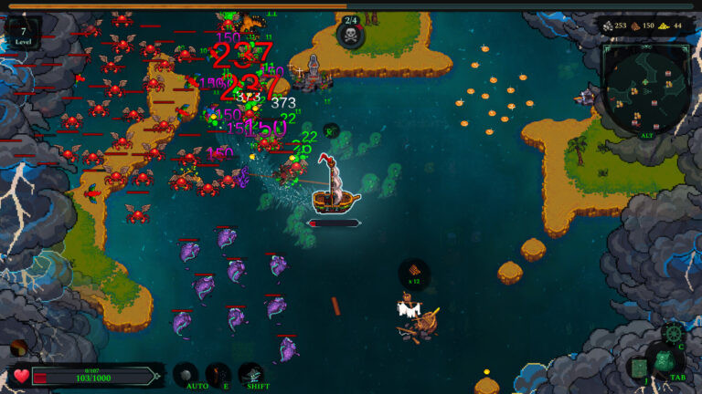 Curse of Pirates – screenshot ze hry