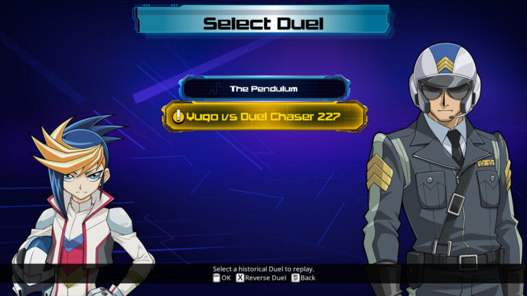 Yu-Gi-Oh! ARC-V: Yugo’s Synchro Dimension – screenshot ze hry