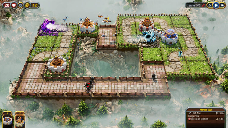 Artisan TD – screenshot ze hry