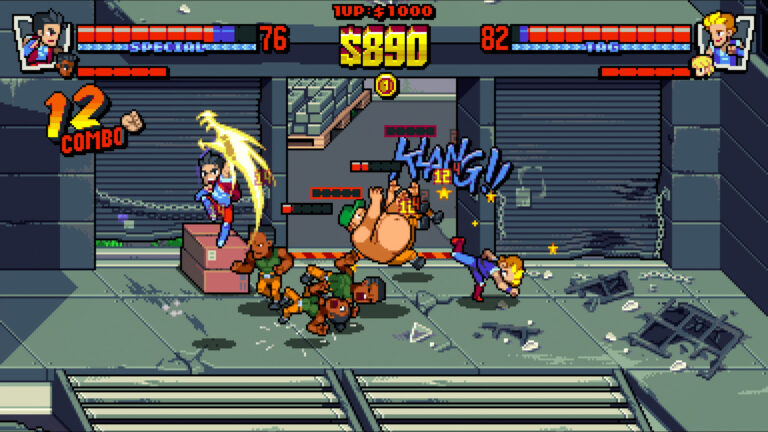 Double Dragon Gaiden: Rise Of The Dragons – screenshot ze hry