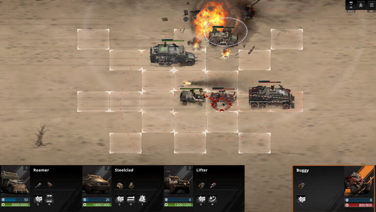 Dust Raiders – screenshot ze hry