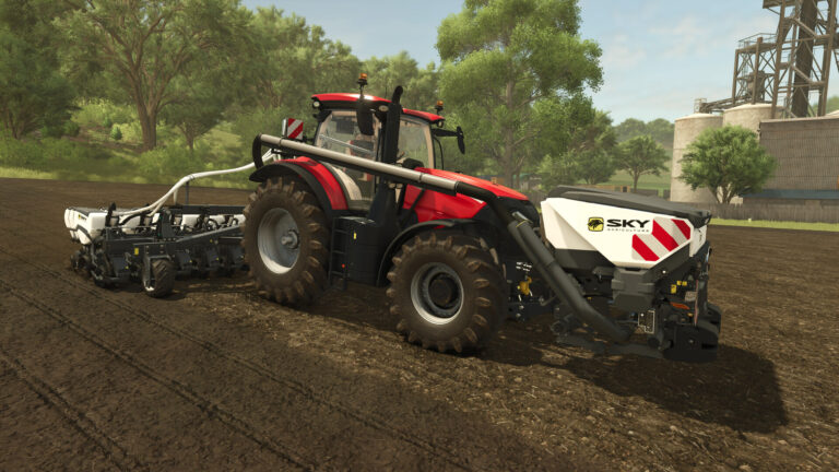 Farming Simulator 25: Sky Agriculture Pack – screenshot ze hry