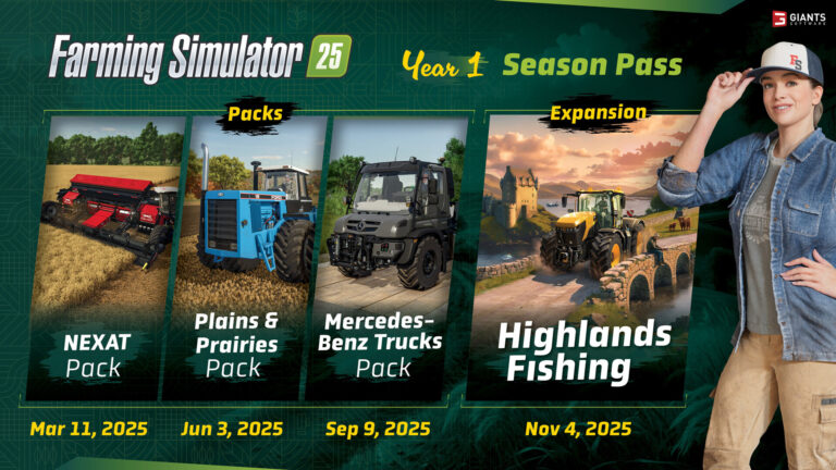 Farming Simulator 25: Year 1 Season Pass – screenshot ze hry