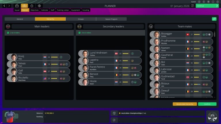 Pro Cycling Manager 26 – screenshot ze hry