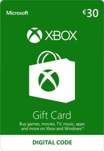 XBOX LIVE GIFT CARD 30 EUR