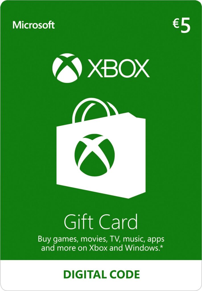 Xbox Live Gift Card 5 EUR EUROPE